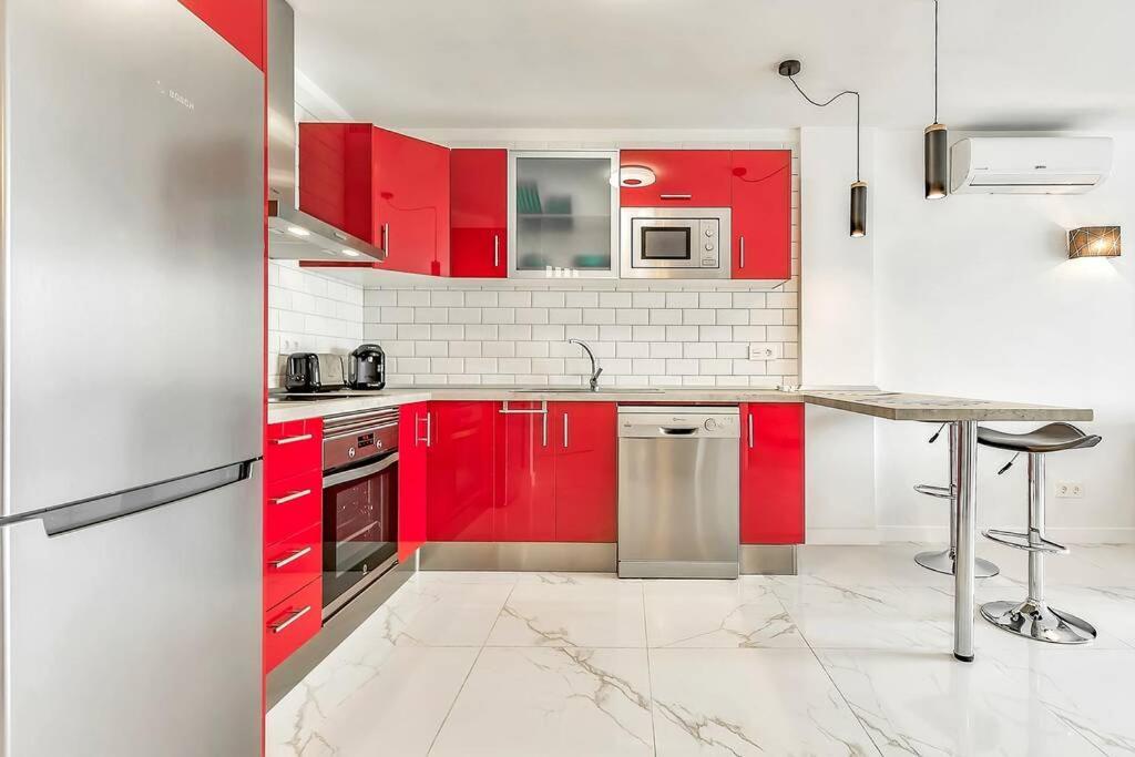 Modern Apartment In Parque Royal I, Playa Fanabe 阿德耶 外观 照片